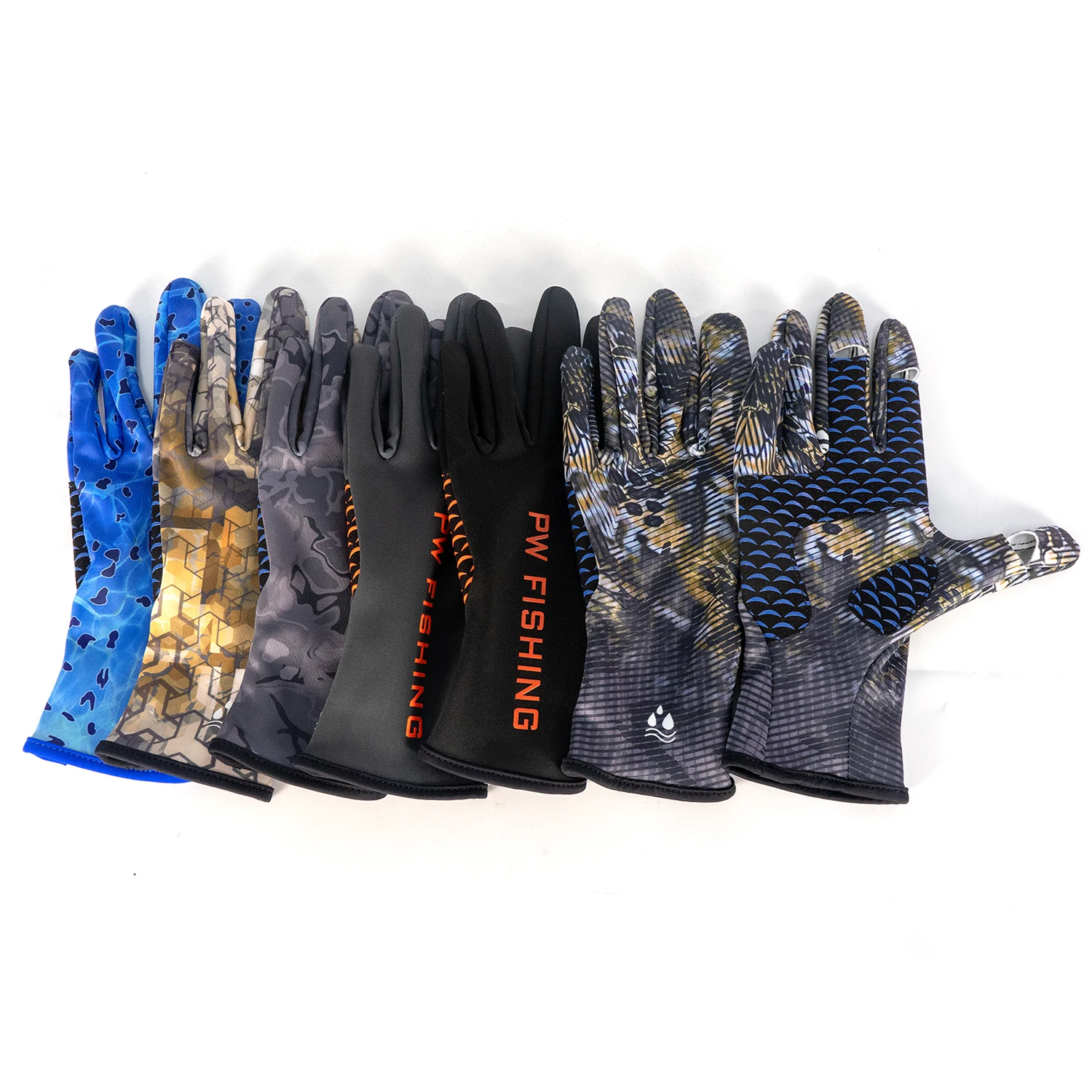 Artificial Wool Fleece Lined Waterproof gloves for winter Thermal Warm gloves for Ice Snow fishing