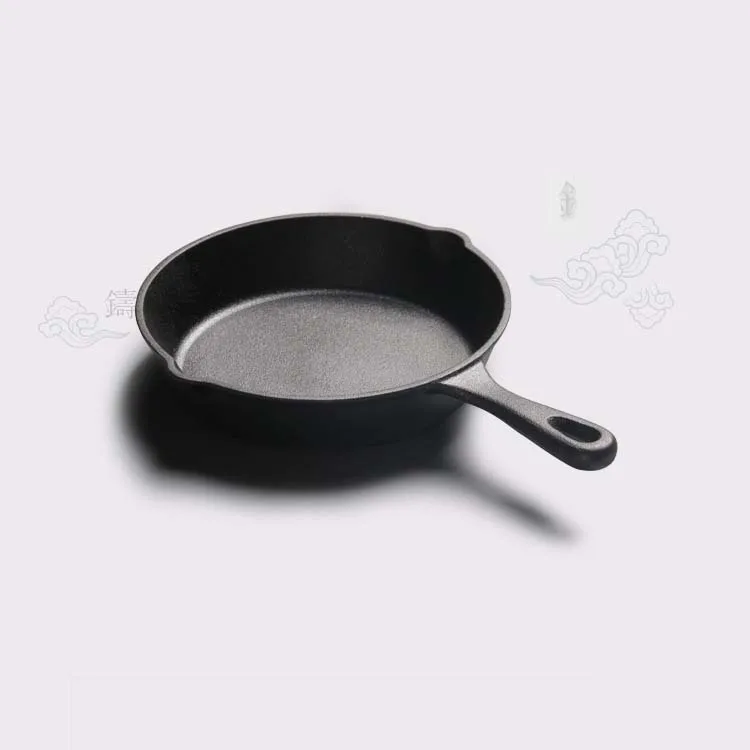 Wholesale Fast Shipping 14cm 16cm 20cm 25cm Cast Iron Non Stick Frying Pan