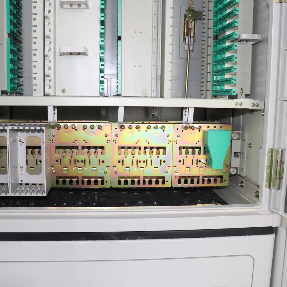 288 Cores Fiber Optical Cabinet SMC Splitter Distribution Cabinet Outdoor Terminal Cabinet