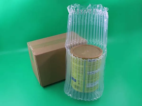 milk powder can air column bag air filling bag with air cushion inflating bag