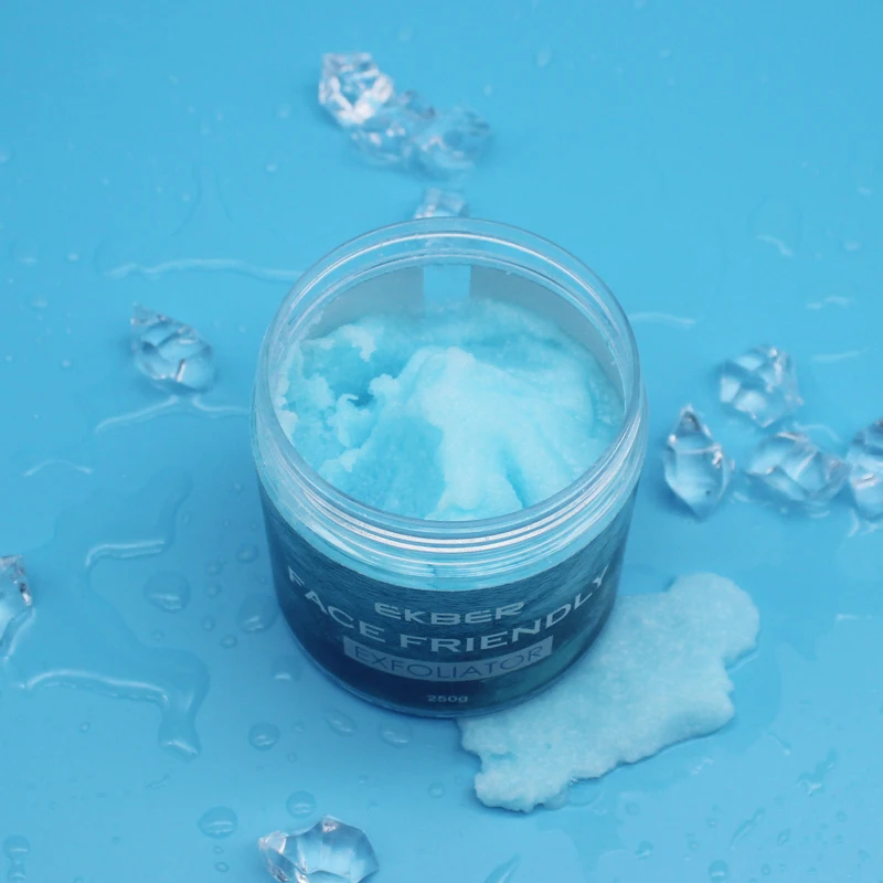 OEMODM Private Label Natural Sea Salt body Scrub remove dead skin Exfoliator Whitening Face Body Scrub Cream