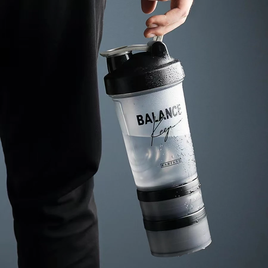 Best Seller Stainless Steel Gym Shaker Bottle Protein Cup for Water Bottle Hydro with Pill Case