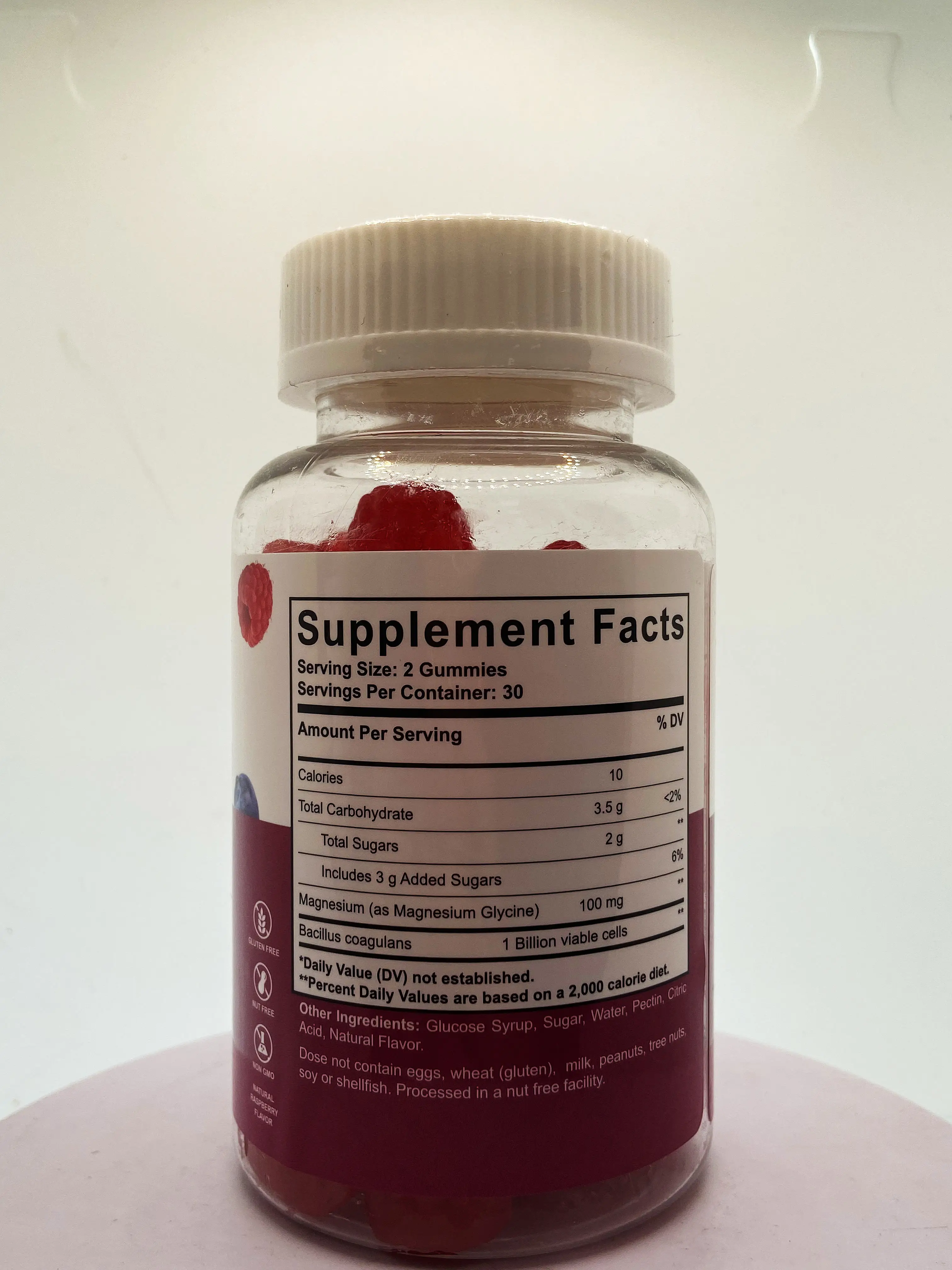 Premium Magnesium Citrate Supplement with Prebiotics & Probiotics for Stress, Sleep & Recovery 60 Chew