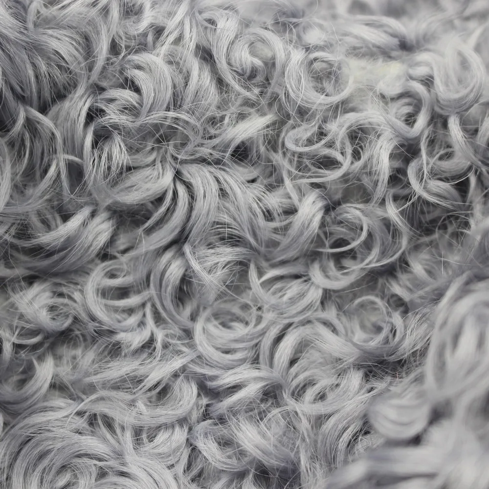 Wholesale Custom High Quality Super Soft Fluffy Kalgan Lamb Skin Fur Panels for Throws Cushions Room Decoration