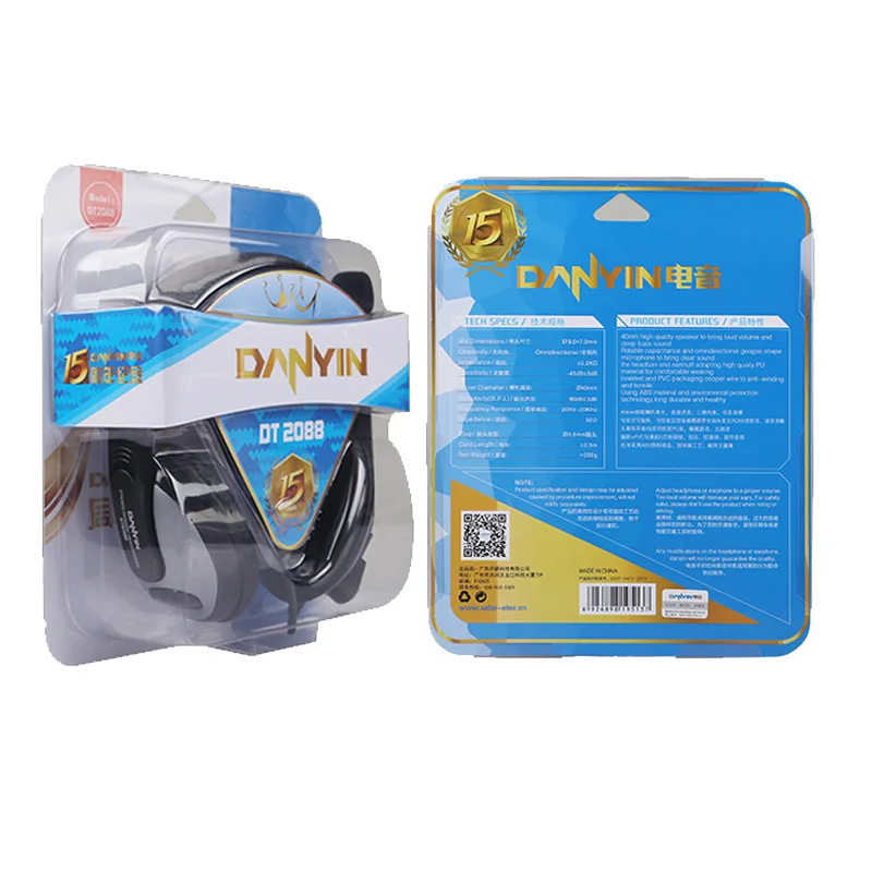 Danyin DT-2088 Headset Computer Headset Game Voice Band Microphone English Listening Headset