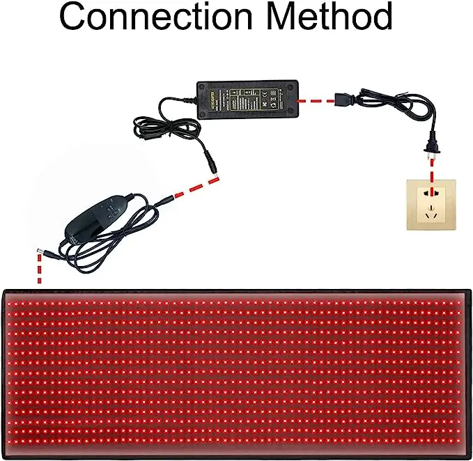 Far Infrared Wrap 660 850nm Slimming Red Led Red Light Therapy Belt For Pain Relief Skin Beauty