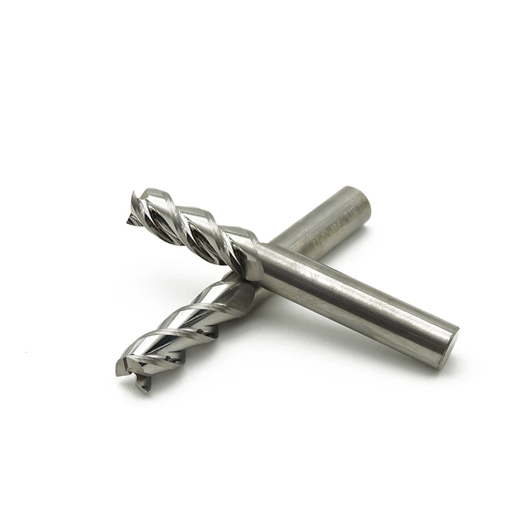 
Single edge undercut spiral carbide end mill Tungsten carbide CNC milling cutter Carbide Aluminum cutter 