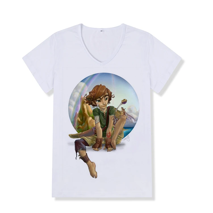 Популярные мужские футболки с V-образным вырезом