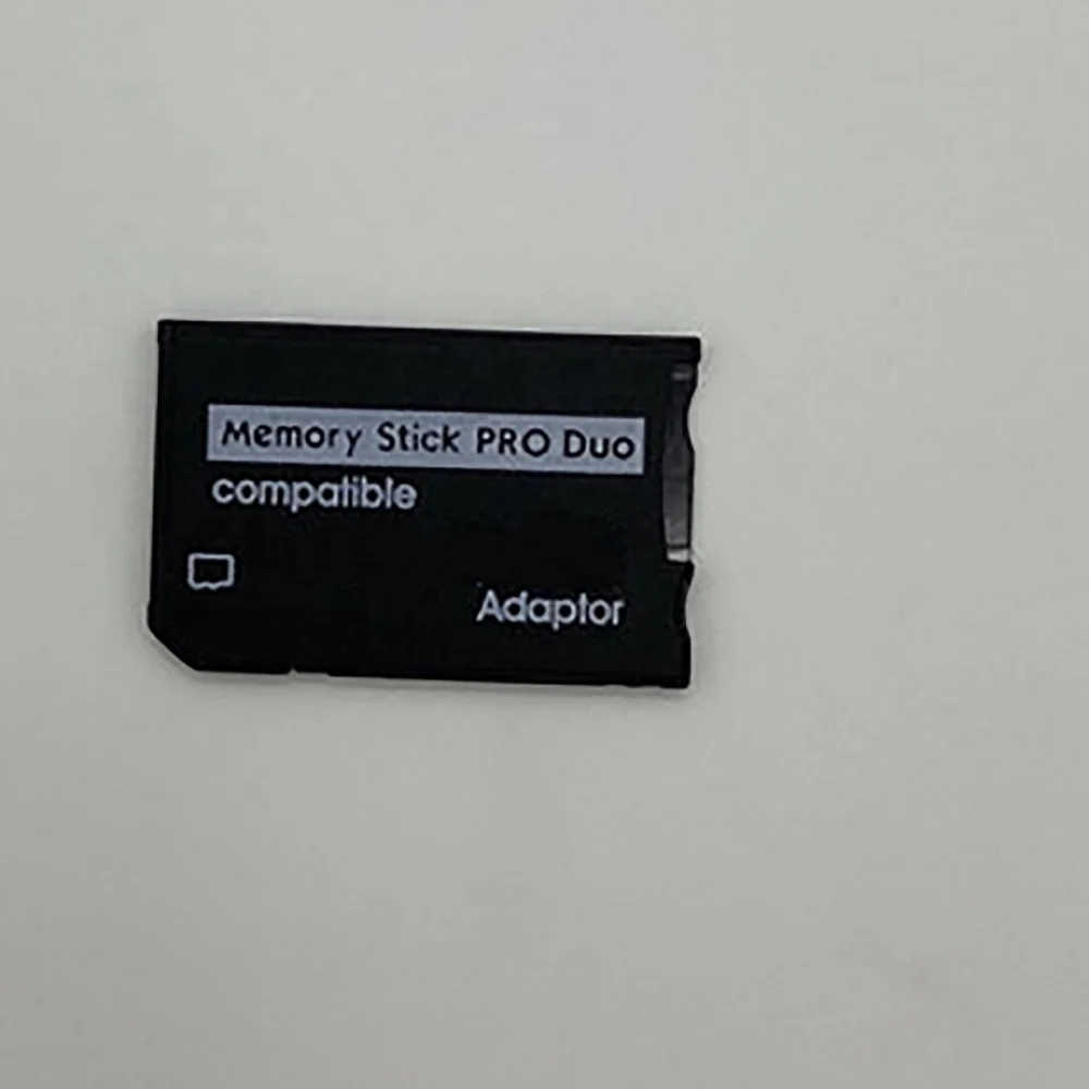 With 16GB TF card For Micro SD SDHC TF to MS Memory Stick for Pro Duo Card Adapter   Convertor  For PSP 1000 2000 3000