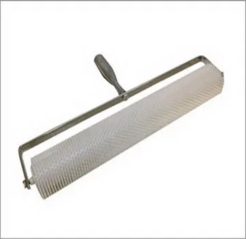 32inch Spiked Screeding Compound Roller Latex Floor Self Leveling Screed Spiked Roller 28mm Teeth Height