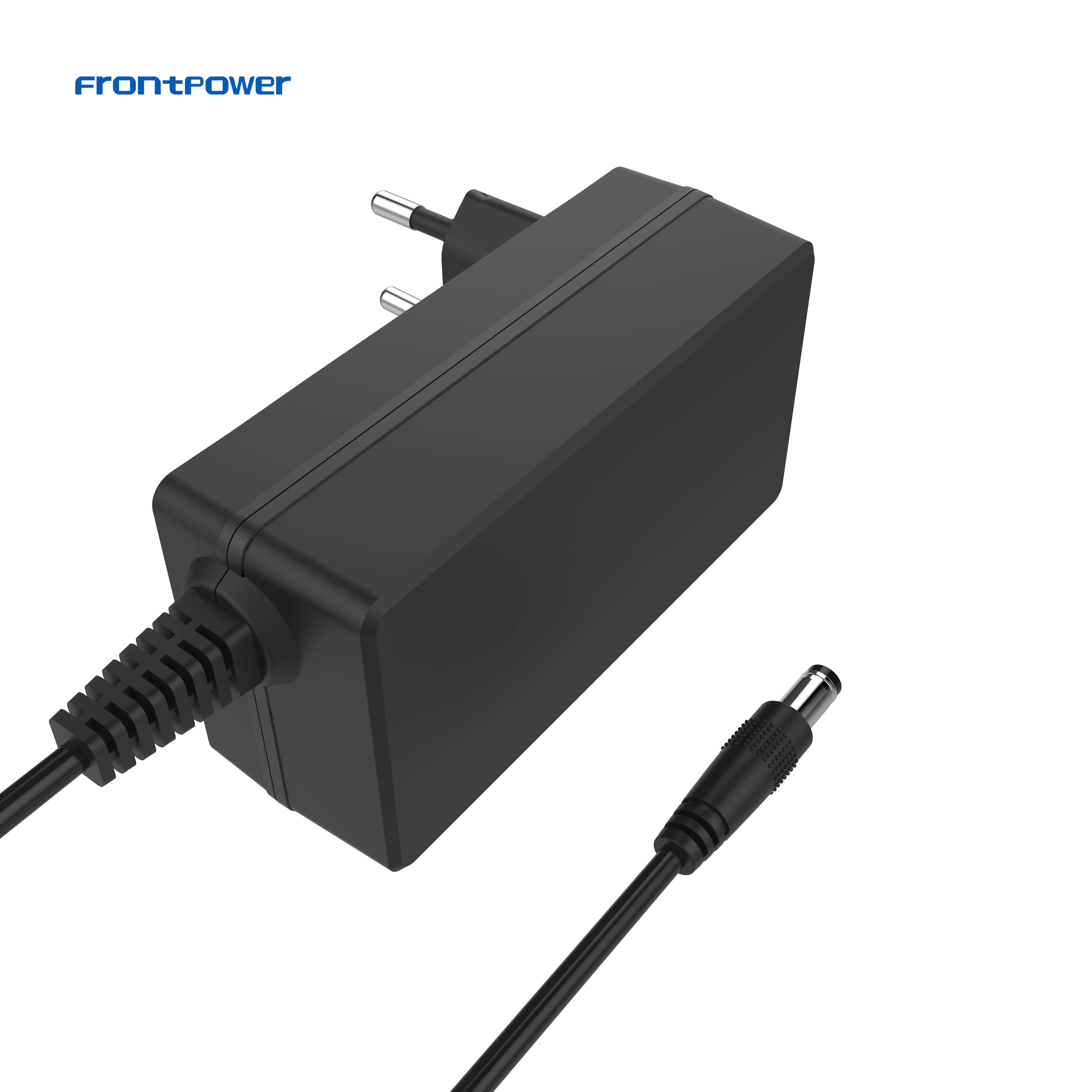 Frontpower EU Plug Wall AC DC Adaptor 9V 4A 24V 1.5A 15V 2.4A 5V 6A 5A Power Supply 12V Power Adapter with CE GS