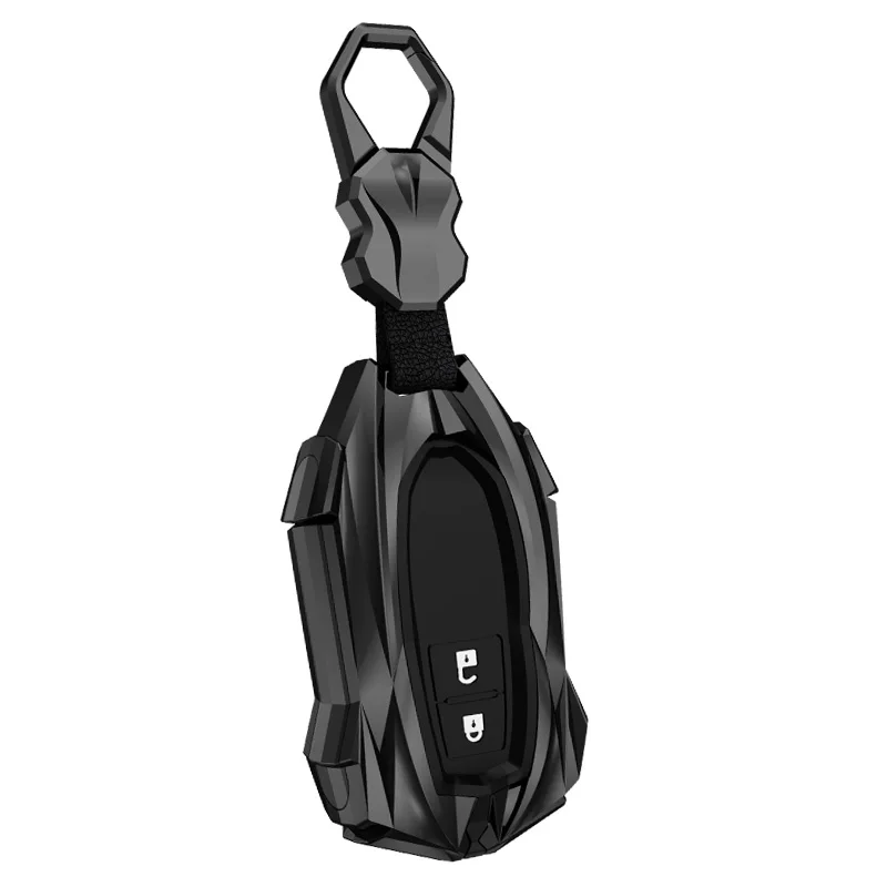 Car Key Case Full Cover New Design Fob Zinc Alloy 2019 Smart Leather for Suzuki Vitara Swift Ignis Kizashi SX4 Baleno Ertiga