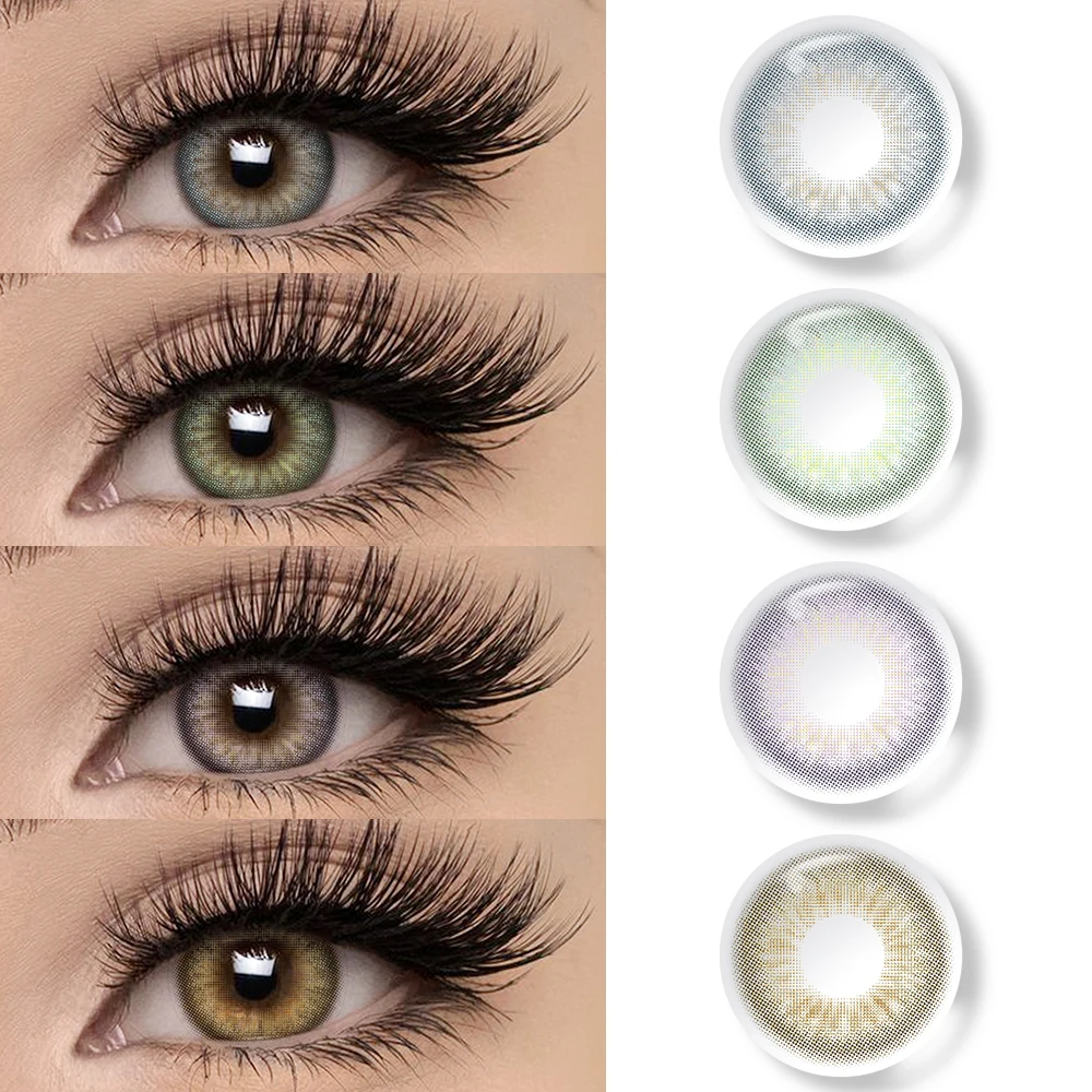 TX brand OEM/ODM natural soft 14.2mm  lentes  de contacto para ojos