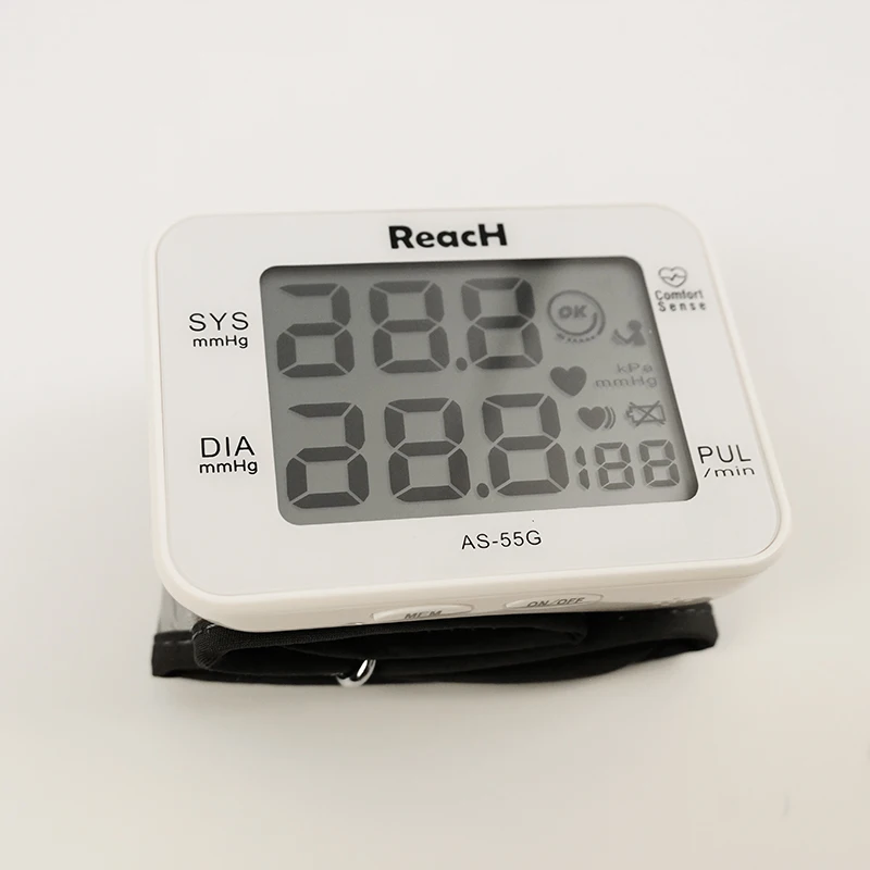 High qualiyu automatic wrist bp best home high blood pressure machine for home use