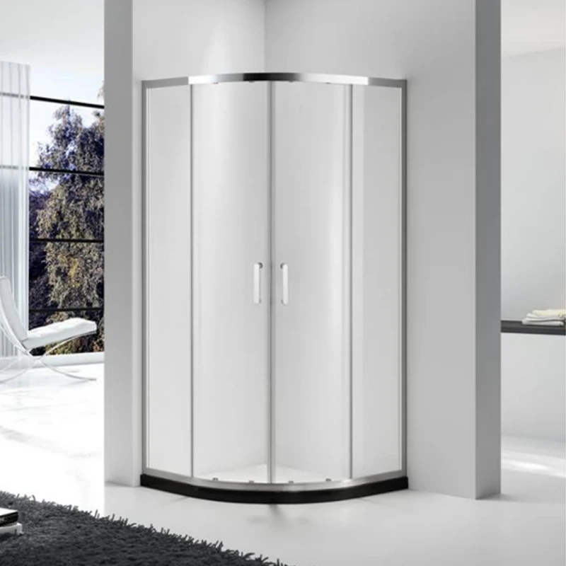 Manufacturers custom high quality aluminum alloy frame tempered glass hotel bathroom independent shower room