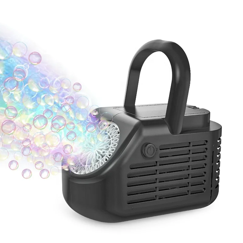 New 40 Hole Mini Automatic Bubble Blower Machine Indoor Birthday Party Wedding Lawn Electronics Bubble Maker