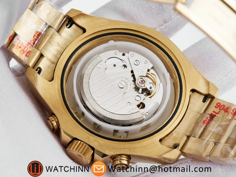  Качественные Роскошные светящиеся спортивные часы Rollexables 904L с механизмом 2813 стальные для