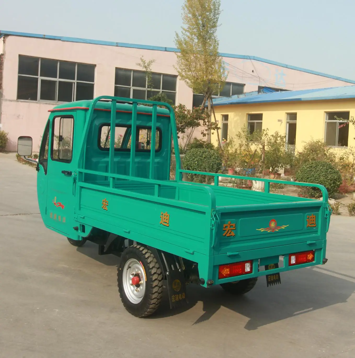 High Quality Motorized Cargo Heavy Load 1 TON Electric Tricycle Cheap Price Motorcycle
