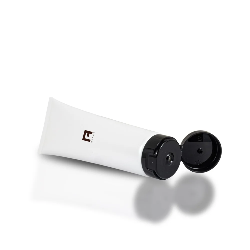 80ml empty cosmetic packaging tube for lotion transparent  shampoo  cosmetic tube container soft for sunscreen packaging