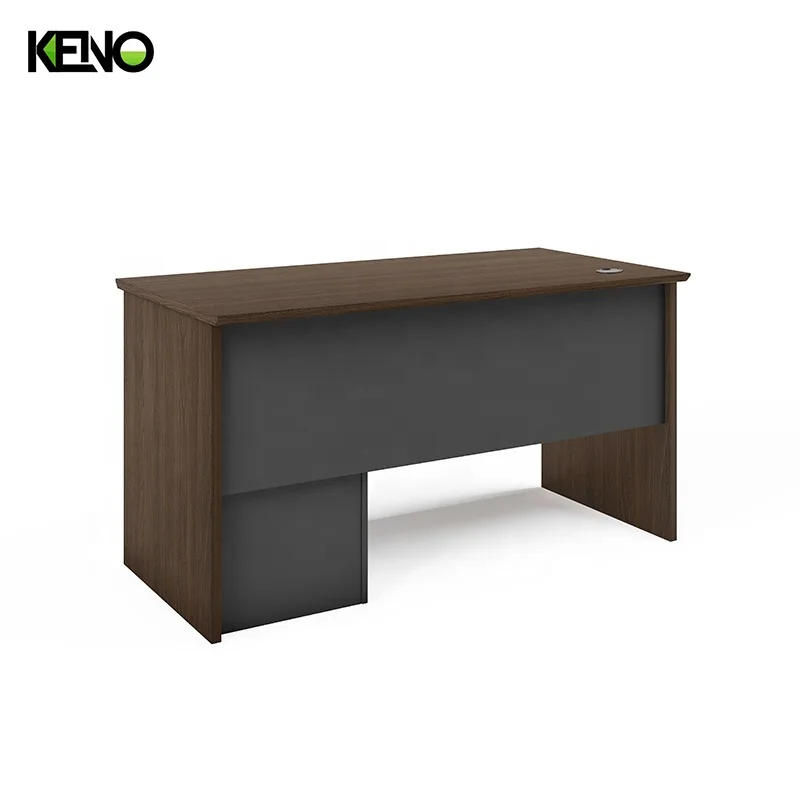 Wholesale Mid Century Seater Modern Melamine Board Director Simple Single Promotional Office Table Design