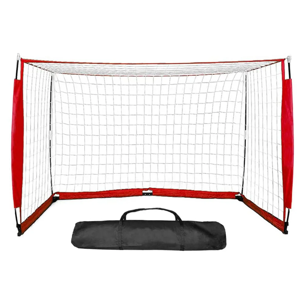 Sport Nets Portable Soccer Goal - Bow Frame Soccer Net with Carry Bag