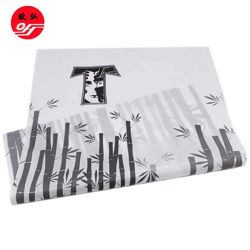 
Quality Wholesale Customized White Base Logo Wrapping Tissue Paper for Gift 