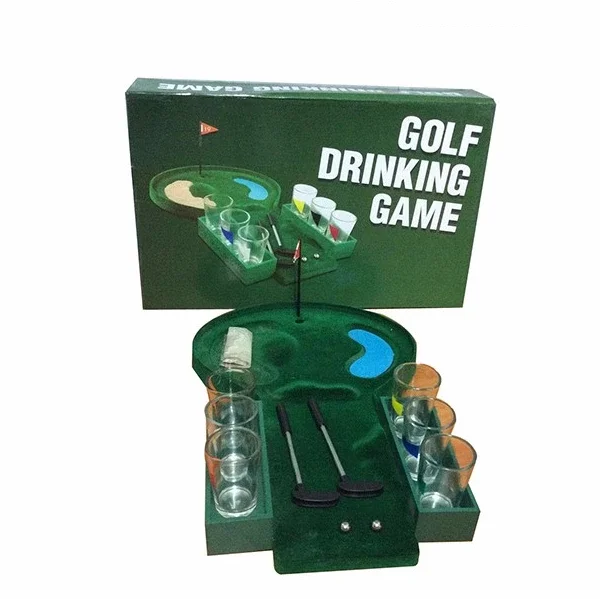 party drinking game mini golf course golf set drinking game