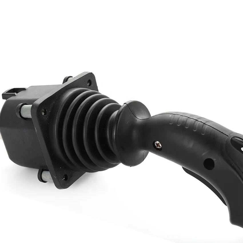 Friction hold industrial joysticks for cranes drilling rigs Can or analog output Handle grip optional