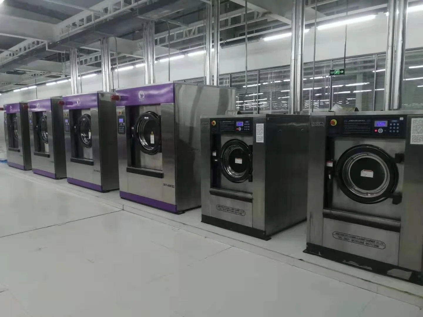 Oasis 20Kg Capacity Industrial Washing Machine Automatic Laundry Washer Extractor For Laundry Starter