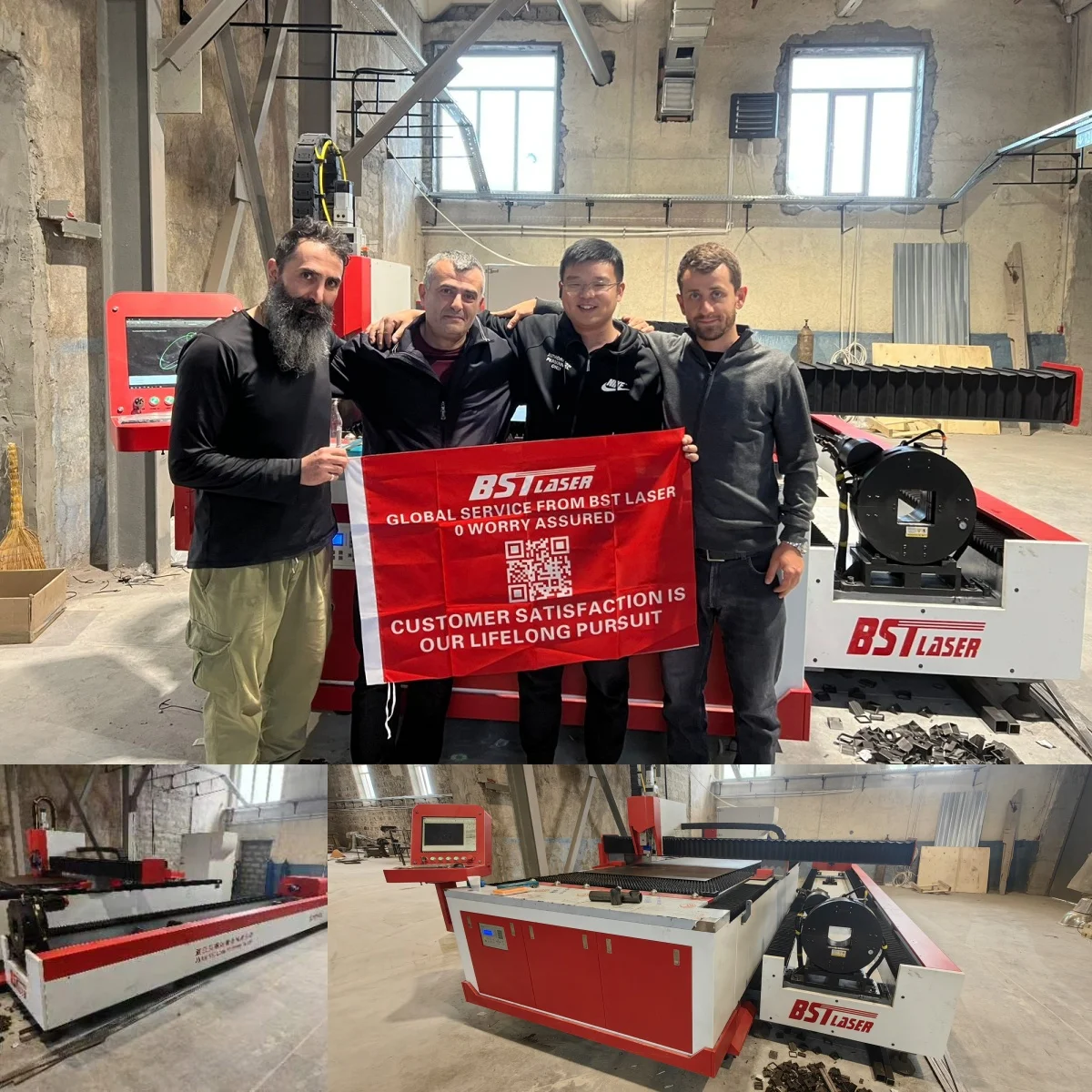 Raycus Max JPT Reci 1.5KW 2KW 3KW 6KW Multifunctional Metal Plate Pipe Sheet Tube Fiber Laser Cutting Machine