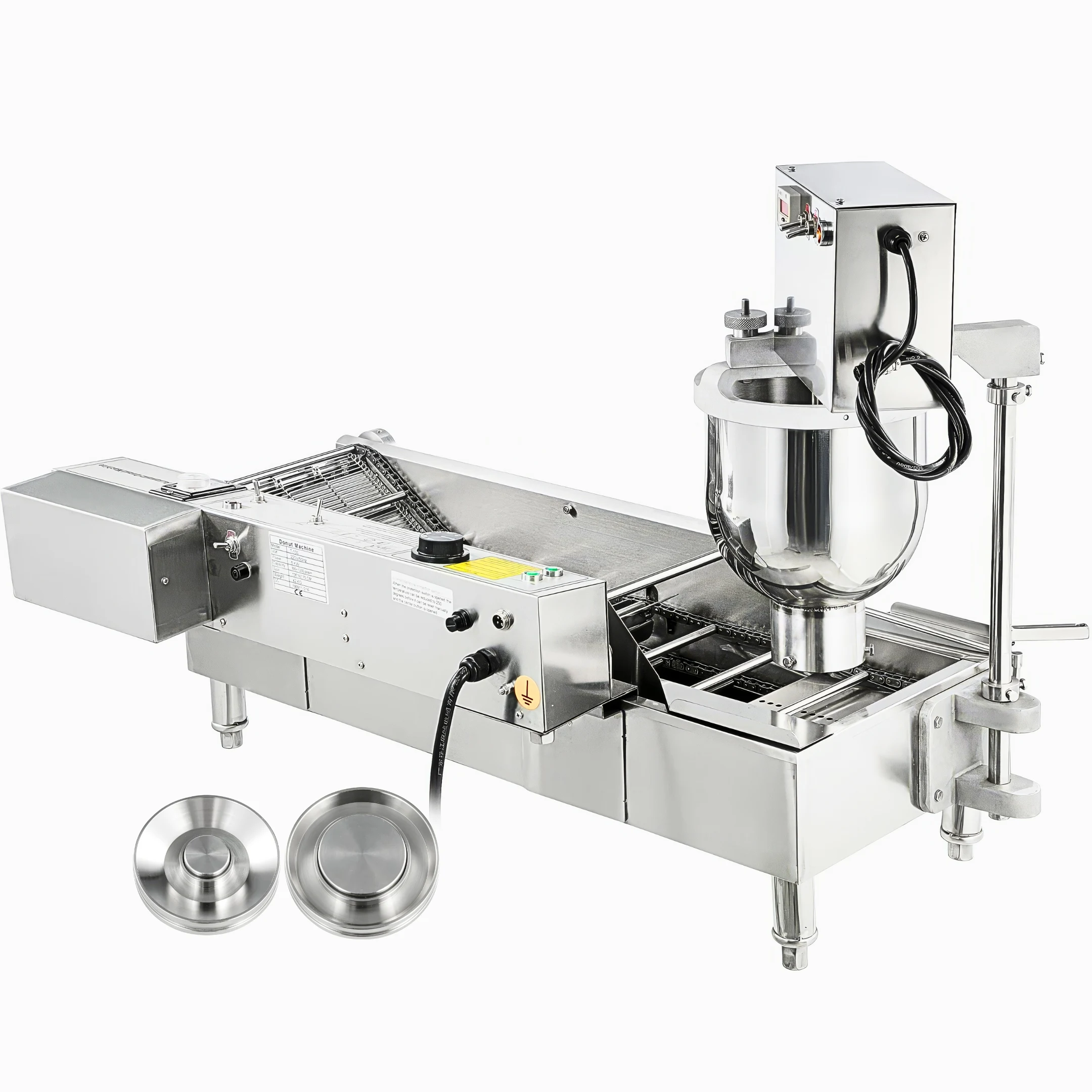 Multifunctional Diy Maker 7L Hopper Turkish Cost Saving Industrial Donut Machine With Ce Certificate