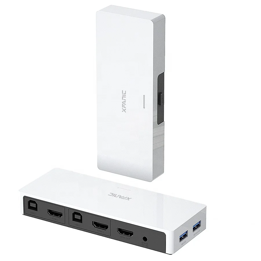 2 In 1 Out HDMI 1.4 live video switcher KVM Switch HDMI 4K Video switcher