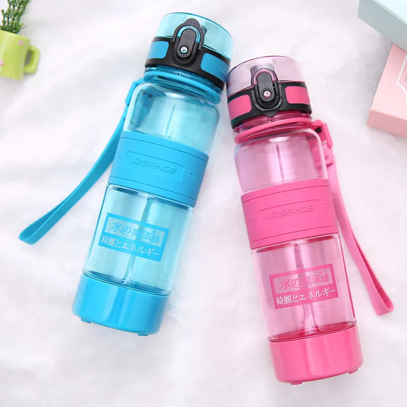 LFGB  BPA free water purification infused pet drinking bottle Ion energy magic tritan water bottle
