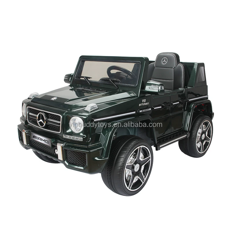 Licensed Mercedes Benz G63 Plastic RC Toy 12V Battery Electric Children Ride on Car