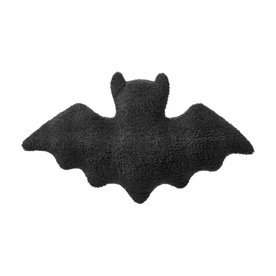 Wholesale  Halloween Festival Black White Pink Bat Shape Cushion Pillow Ultra Soft Plush Home Decor Toy Pillows
