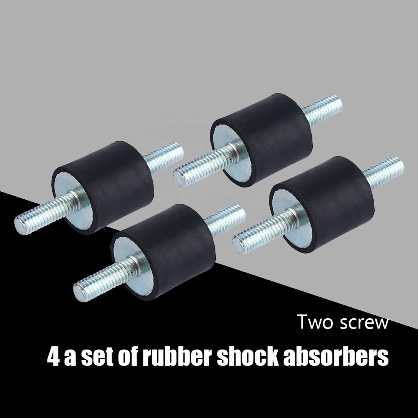 Air Compressor Pump Anti Vibration Rubber Mount Shock Damper M6 20*20