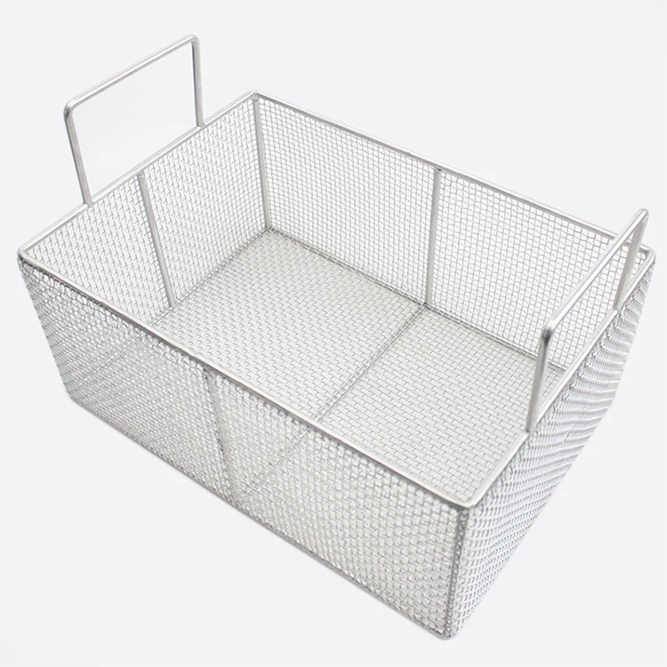 304 Stainless Steel Wire Mesh Basket For Medical In Hospital