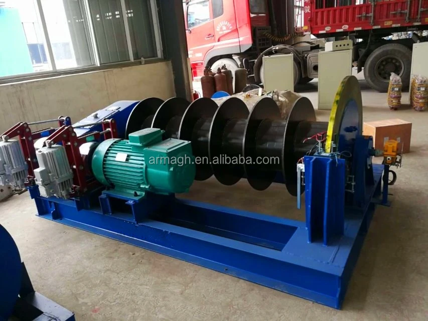hydraulic winch 10 ton with 100m 300m 500m diesel power double drum winch