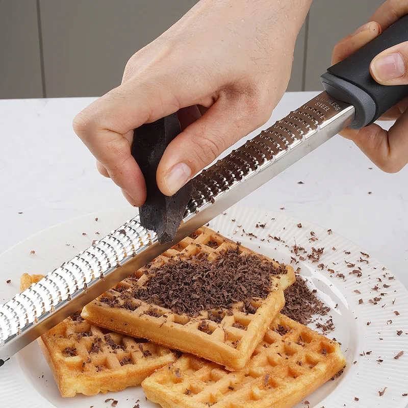 High Quality Stainless Steel Cheese Grater and Lemon Citrus Zester Metal Kitchen Gadgets for Vegetable Use