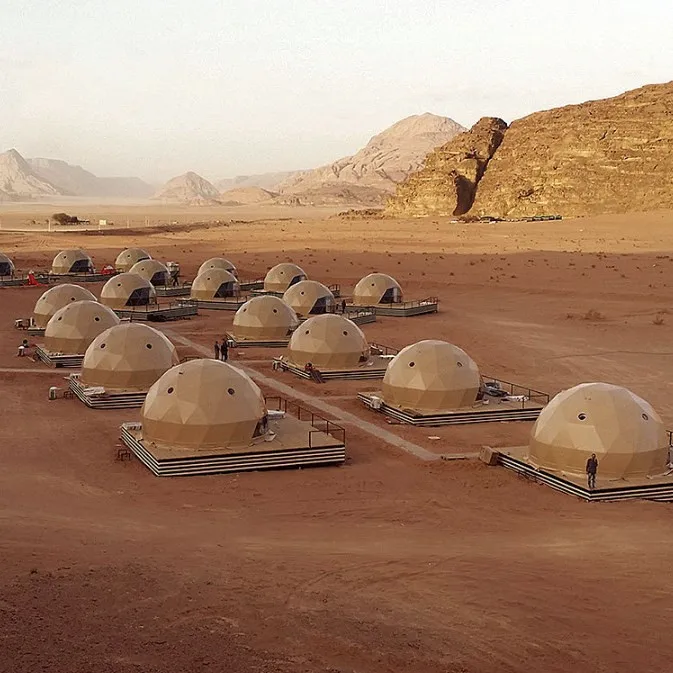 desert popular 2024 resort tent luxury glamping luxury tent outdoor geodesic dome tent