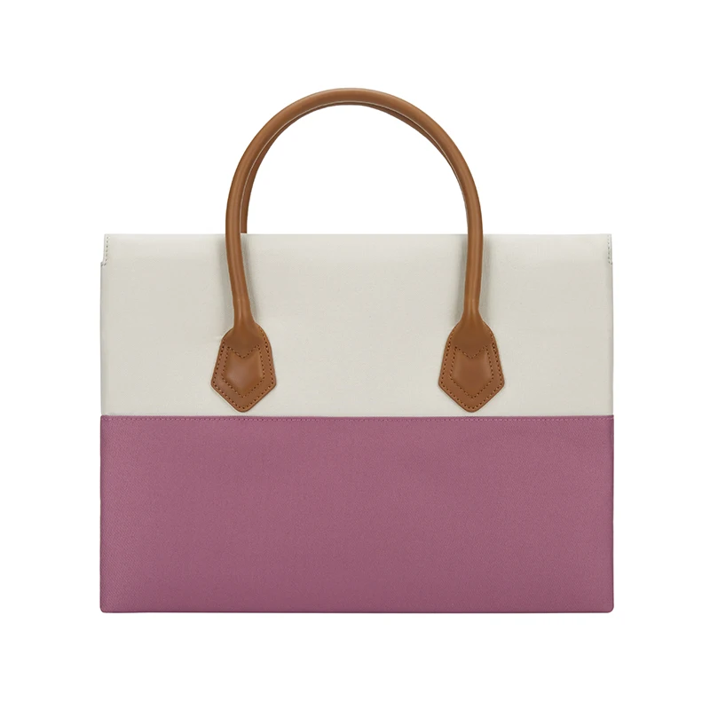 Worthfind Vintage Office Business Pu Leather Computer Laptop Handle Men Messenger Briefcase Bag For Woman