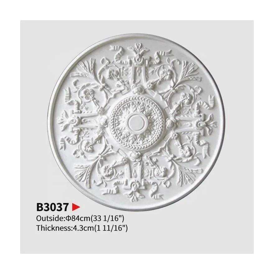 AUUAN Elegant And Atmospheric Interior Decoration Waterproof Ceiling Design PU  Ceiling For House