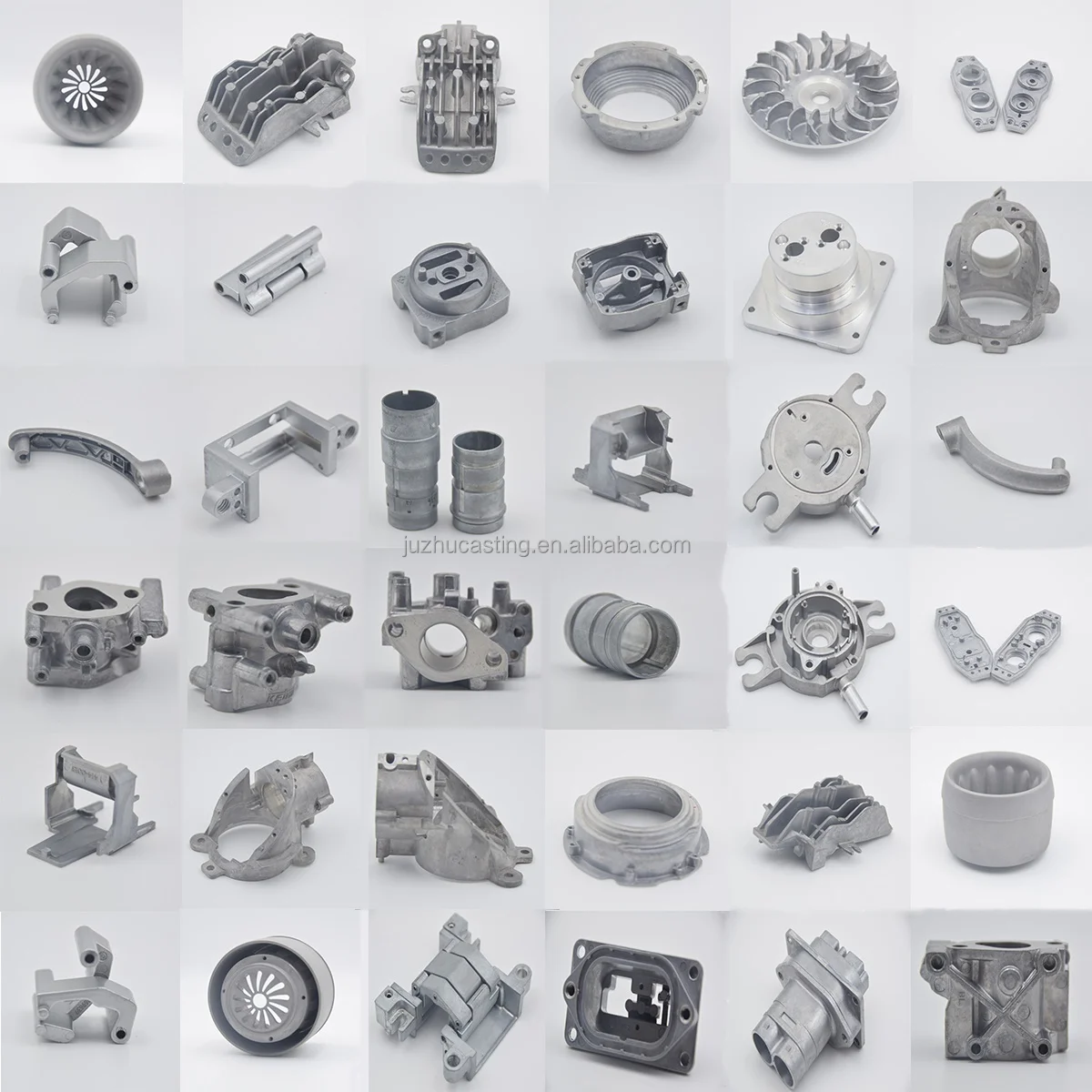 Juzhu Customized High Precision Investment Zamak zl5 Zinc Aluminium Lost Foam Wax Casting Parts Centrifugal Metal Casting