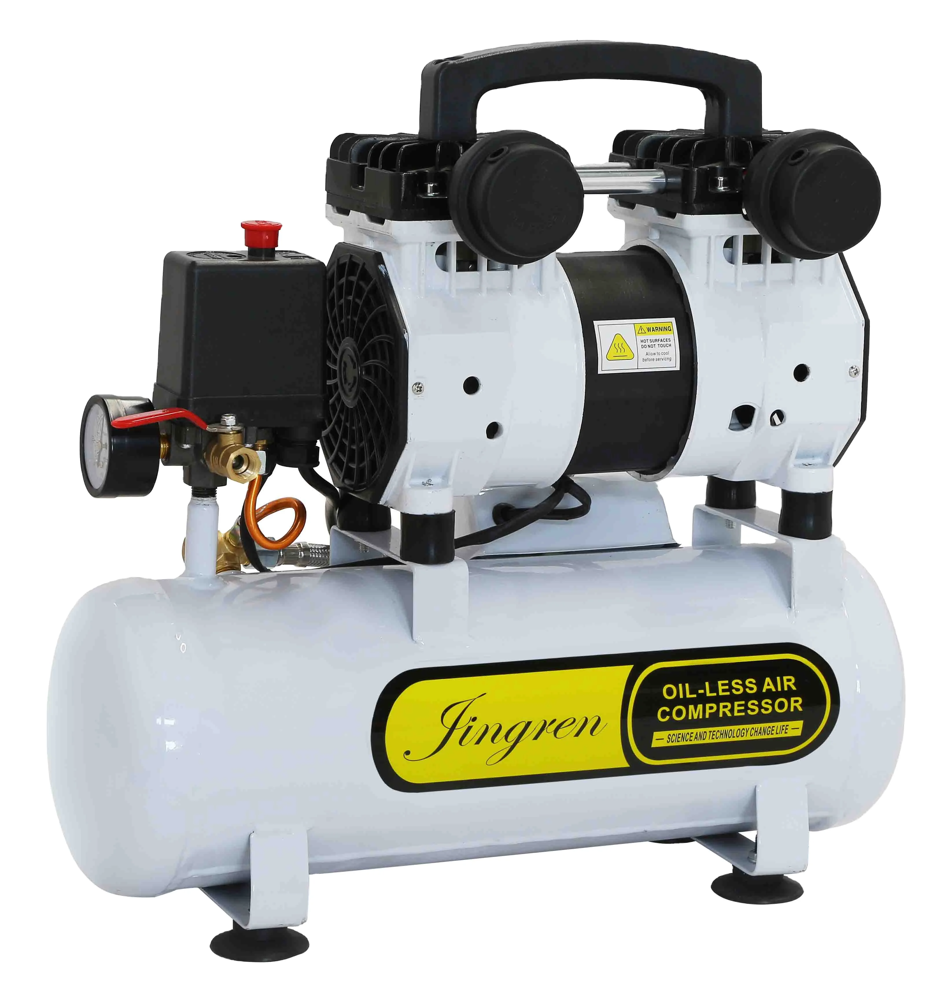 9L 0.75hp 220v 0.8mpa air compresor mini oil-free air compressor 2020