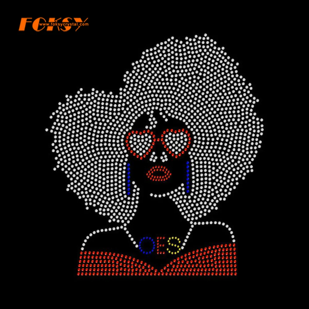 OES Diva Iron On Rhinestone Transfer