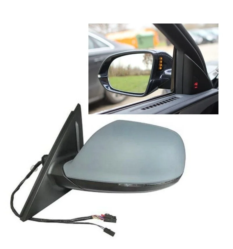 NEW RIGHT DOOR MIRROR FITS  Q5 2009-2017 4L0-949-102-A 8R0-857-528-GRU