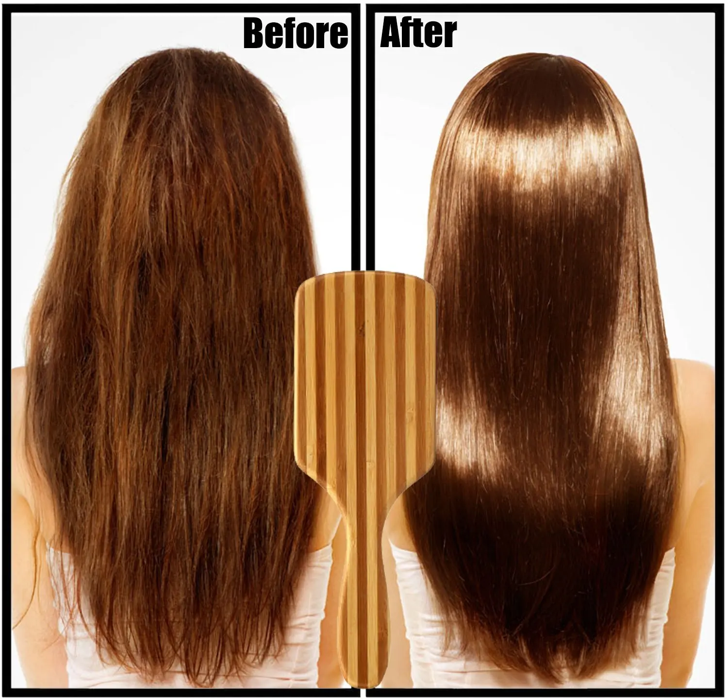 2020 Professional Wholesale Eco-Friendly Bamboo Hair Scalp Brush Air Cushion Magic Hair Brush Comb Hair Brushes Manufacturer