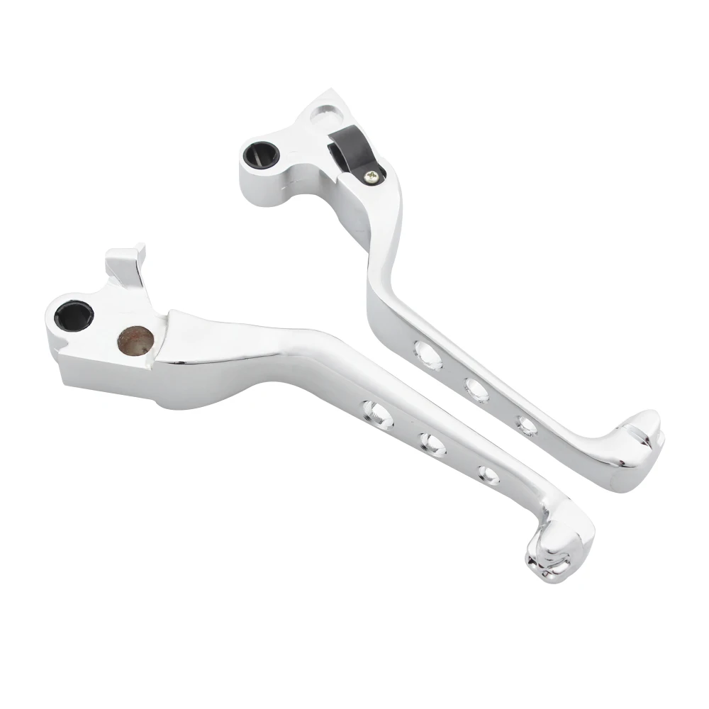 Запчасти для мотоциклов Череп тормоз рычаг сцепления ручка рычага для Harley Touring Road King Dyna FLST Sportster XL 883 1200 1996-2010