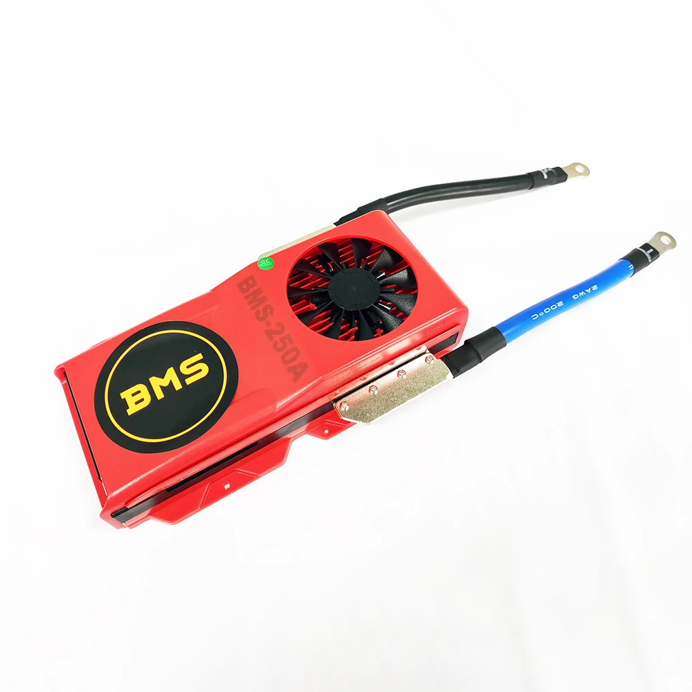 Lifepo4 Дейли Смарт bms 4S 8S 16S 12V 24V 48V 250A с BT урат вентилятор для 272AH 280AH призматическая