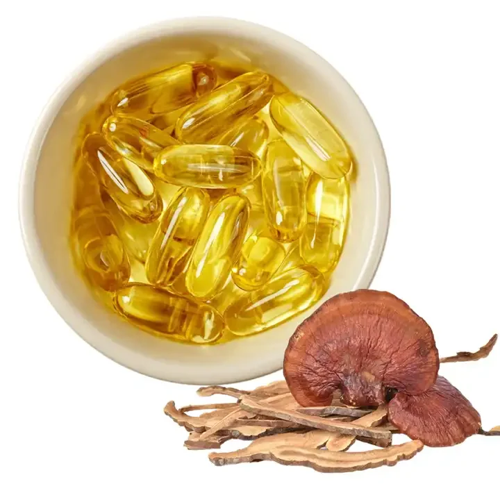 Травяное масло Ganoderma Lucidum сломанное споровое спор грибов рейши 30% 15% тритерпен